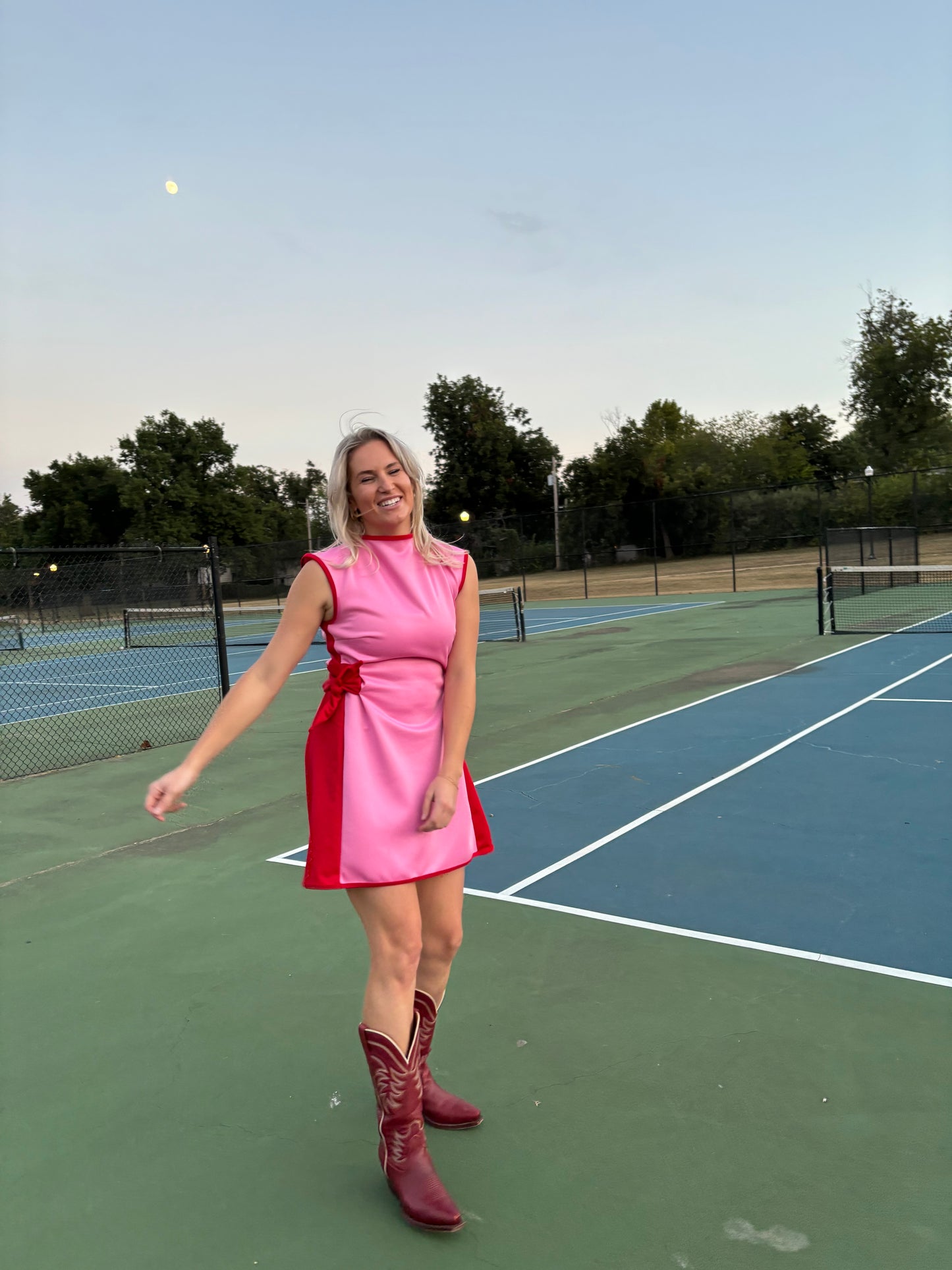 Meet Me On The Court - Active Dress